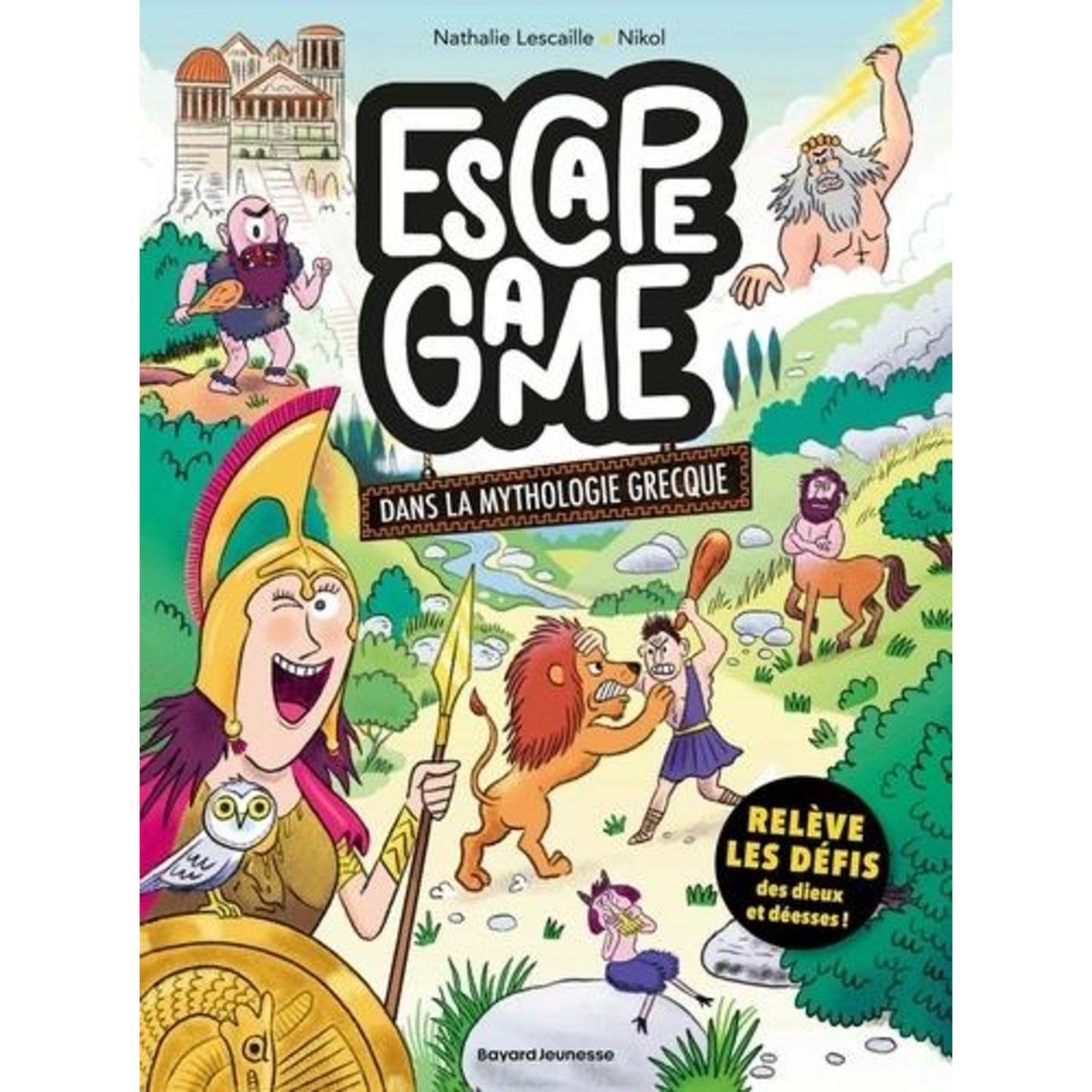 ESCAPE GAME DANS LA MYTHOLOGIE GRECQUE, Lescaille Nathalie