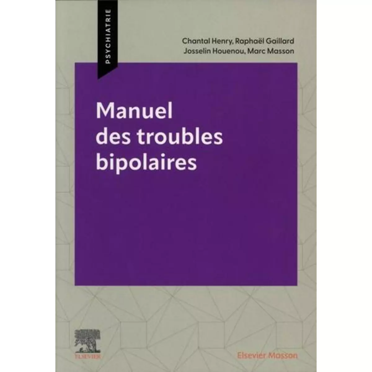  MANUEL DES TROUBLES BIPOLAIRES, Henry Chantal