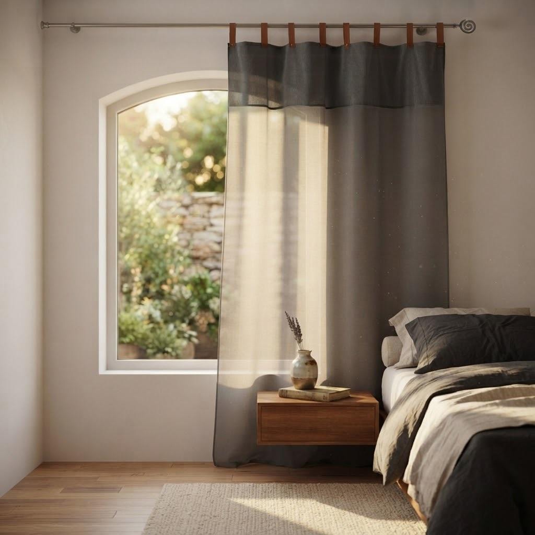 Voir la diapositive 5 : Eden Voilage a oeillets milleray design et moderne