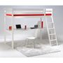 Voir la diapositive 2 : Lit Mezzanine ASTRID 90X190 cm + bureau 