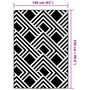 Voir la diapositive 6 : VIDAXL Tapis d'exterieur ARAKIL Gris 160x230 cm PP