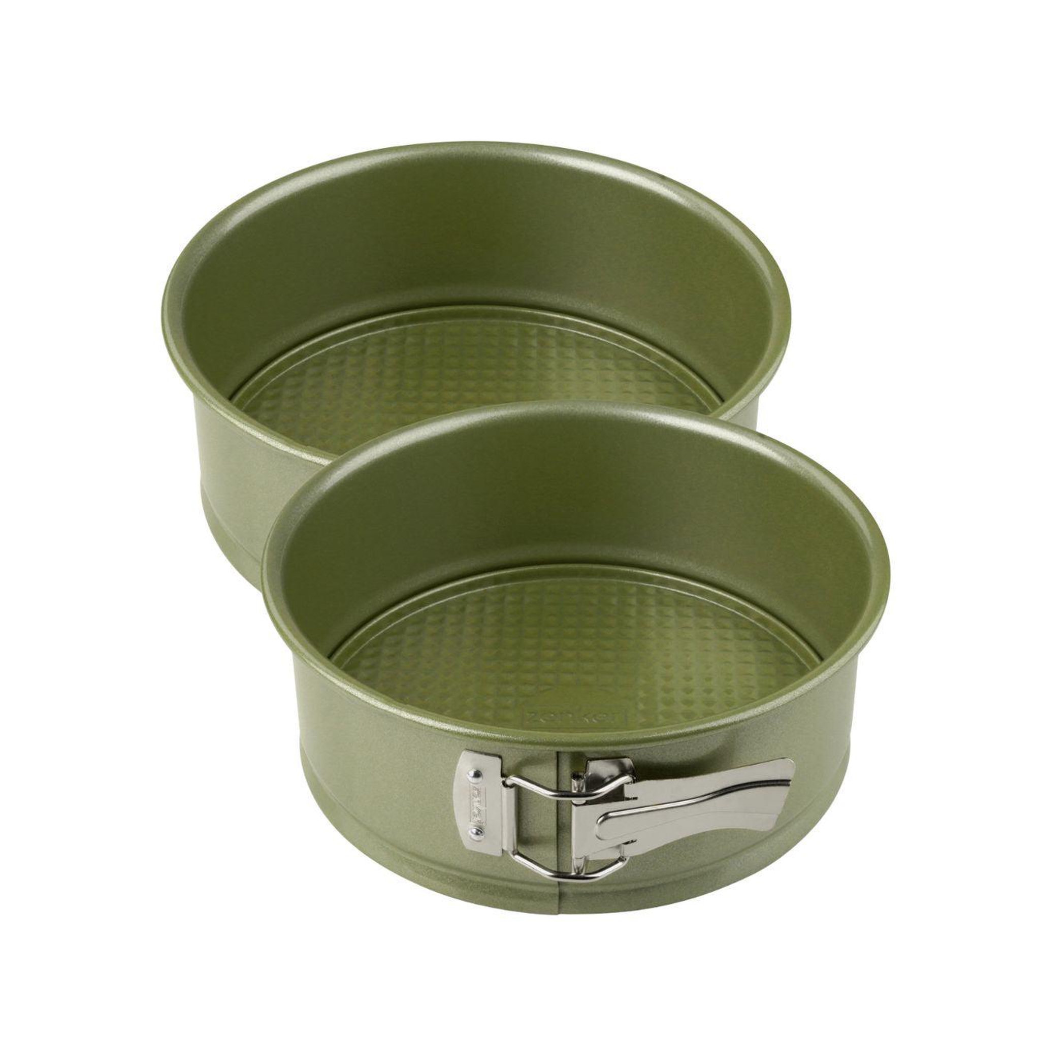 ZENKER Ensemble de 2 moules à manqué à charnière 20 cm zenker green vision
