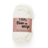 Pelote de laine Douce rose 50 g pas cher 