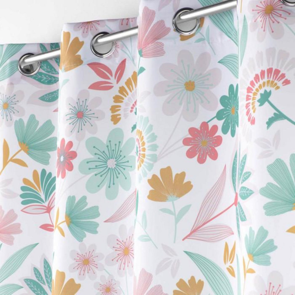 Paris Prix Rideau à Œillets Imprimé  Indiana  140x260cm Multicolore