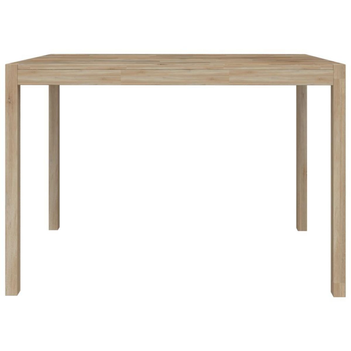 VIDAXL Table a manger 110x70x75 cm bois d'acacia solide