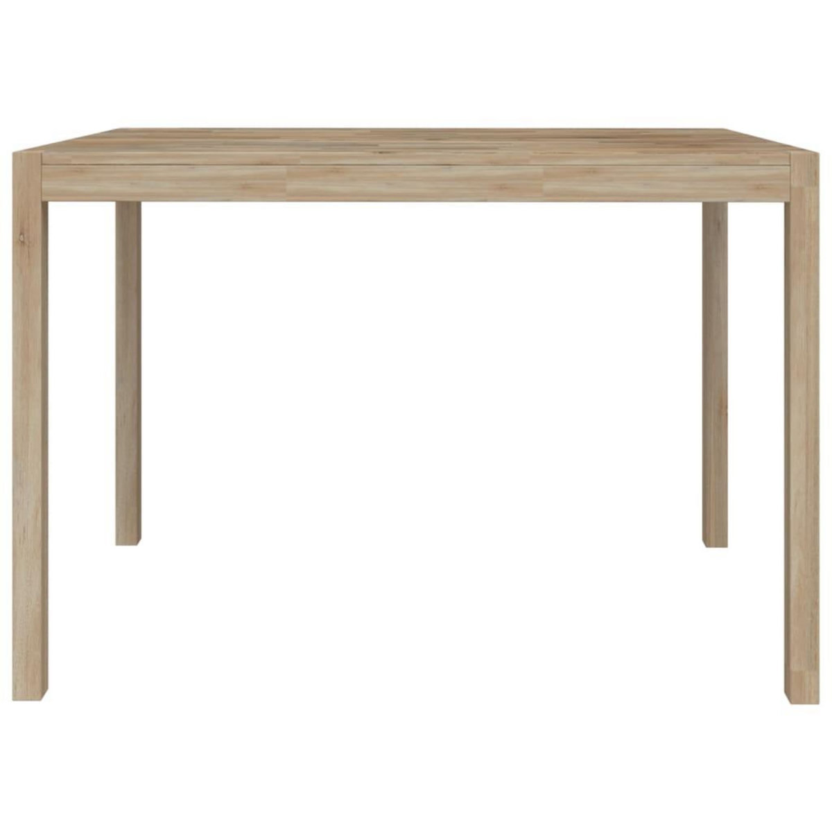 VIDAXL Table a manger 110x70x75 cm bois d'acacia solide