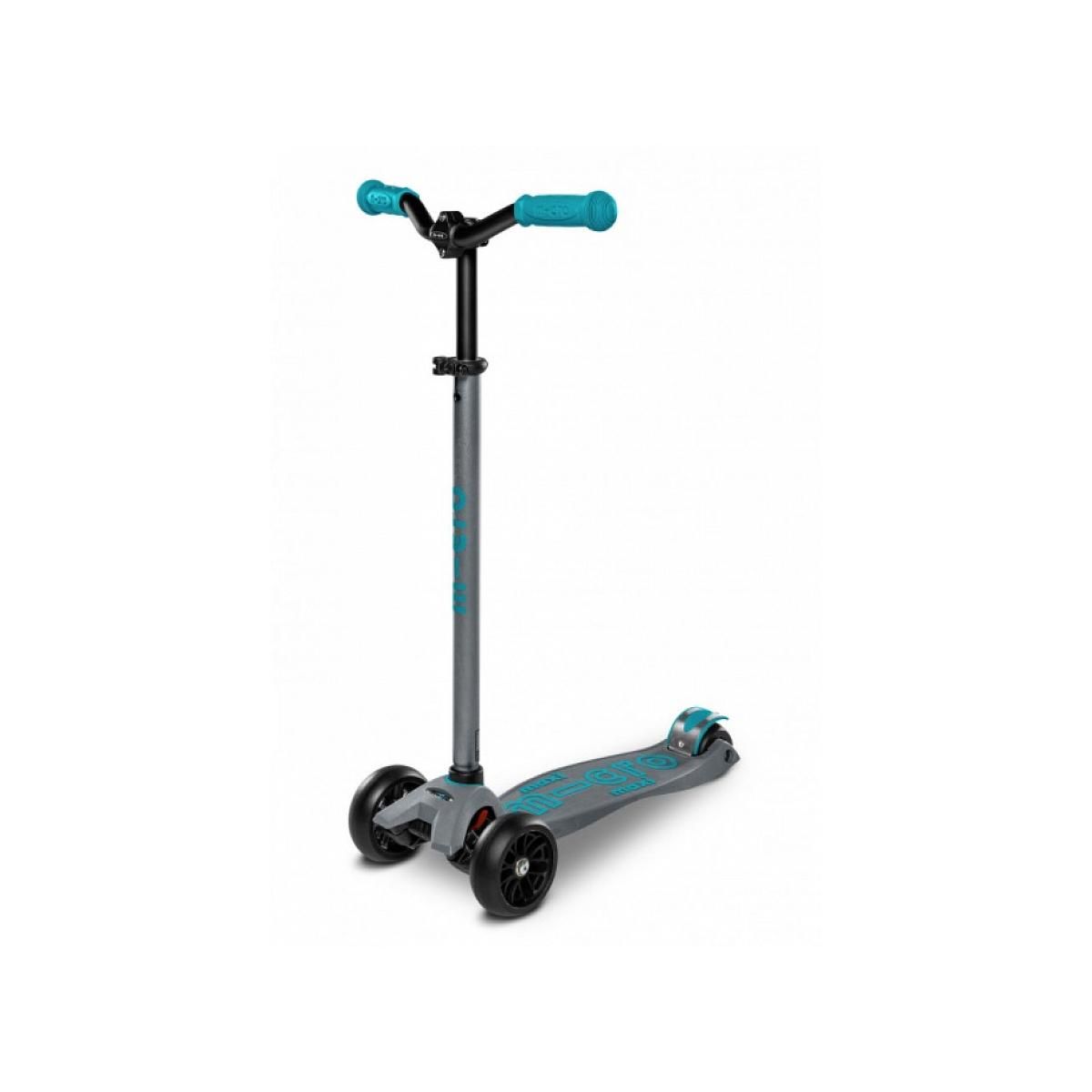 Micro Trottinette Maxi  Deluxe Pro Grey / Aqua