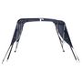 Voir la diapositive 4 : VIDAXL Toit bimini a 3 arceaux parois laterales 183x(170-182)x137 cm