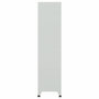 Voir la diapositive 4 : VIDAXL Armoire a casier avec 6 compartiments Acier 90x45x180 cm Gris