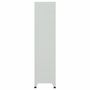 Voir la diapositive 4 : VIDAXL Armoire a casier avec 6 compartiments Acier 90x45x180 cm Gris