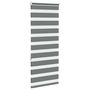 Voir la diapositive 4 : VIDAXL Store zebre gris fonce largeur du tissu 55,9 cm polyester