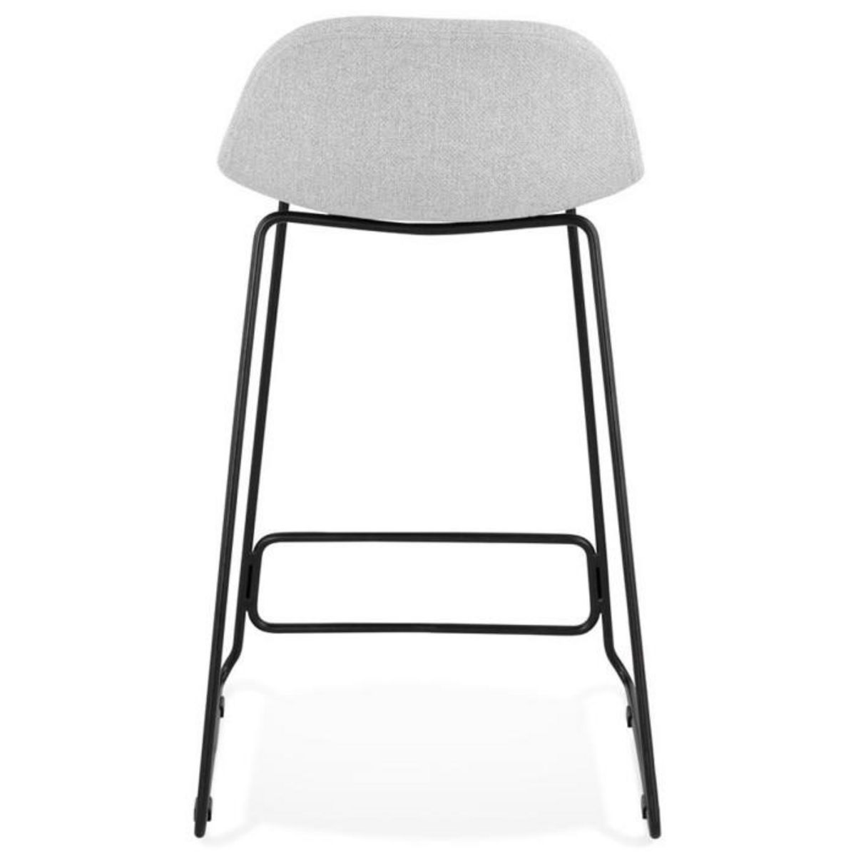 Paris Prix Tabouret de Bar Design  Sochi  85cm Gris & Noir