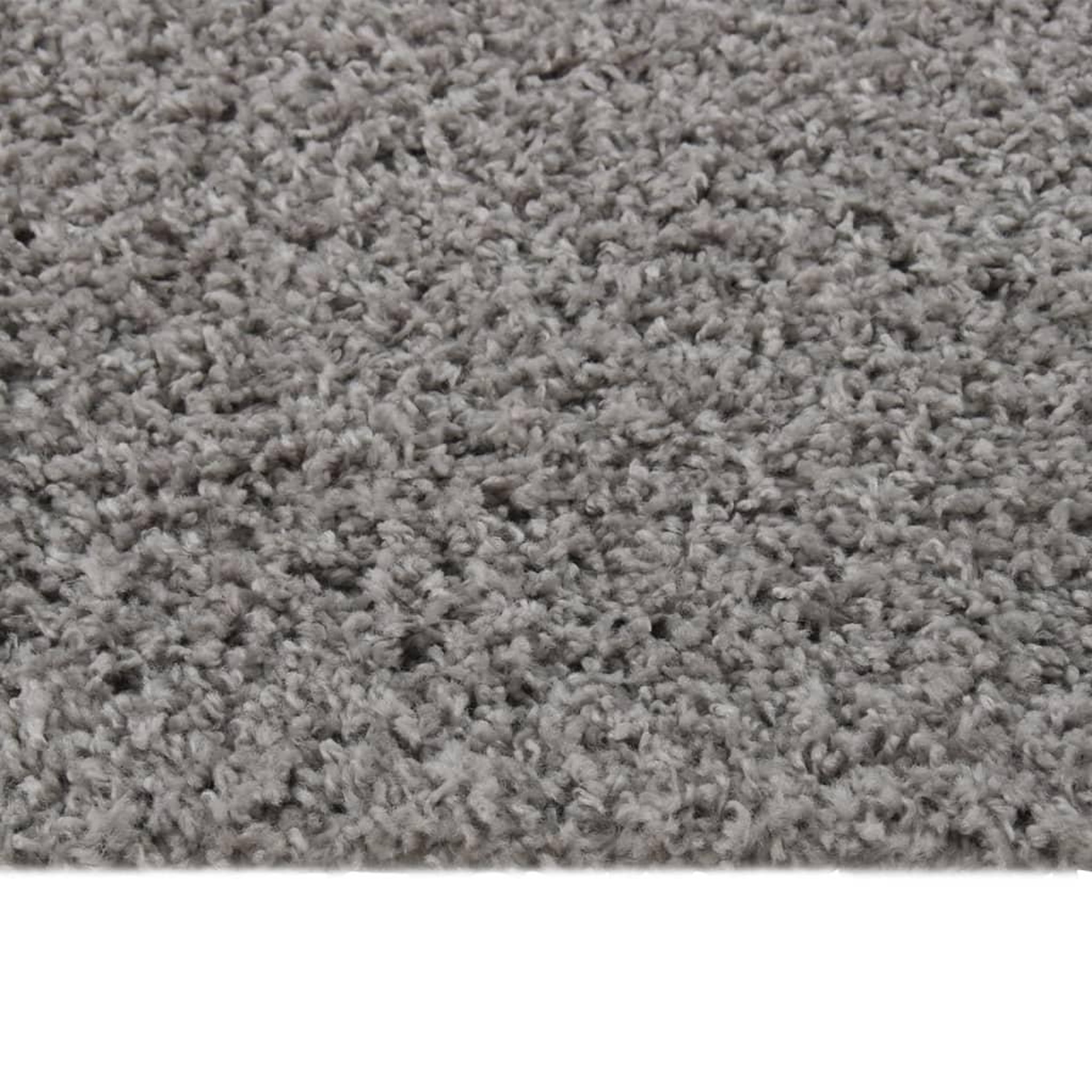 Voir la diapositive 4 : VIDAXL Tapis shaggy a poils longs Gris 120x170 cm
