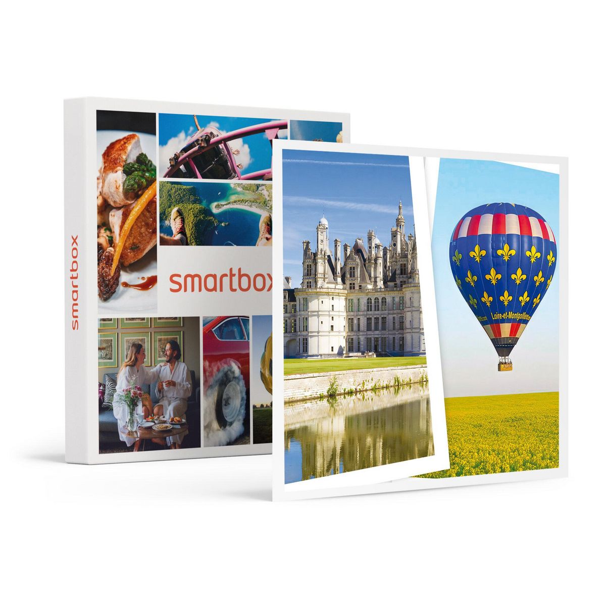 Smartbox 3 jours avec vol en montgolfière pour 2 au-dessus des châteaux de la Loire - Coffret Cadeau Multi-thèmes