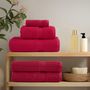 Voir la diapositive 3 : VIDAXL Serviettes de sauna de qualité supérieure SOLUND 10 pcs rouge