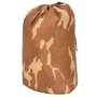 VIDAXL Filet de camouflage avec sac de rangement 2x8 m Beige