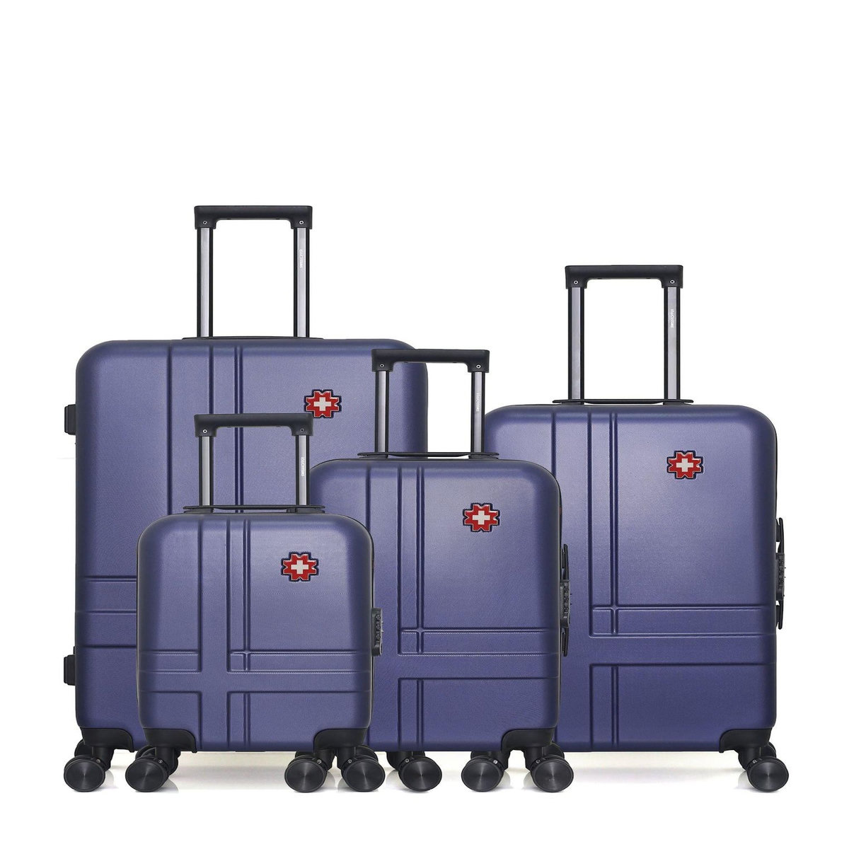 SWISS KOPPER SWISS KOPPER - LOT DE 4 - Valises grand format, weekend, cabine et cabine XXS USTER