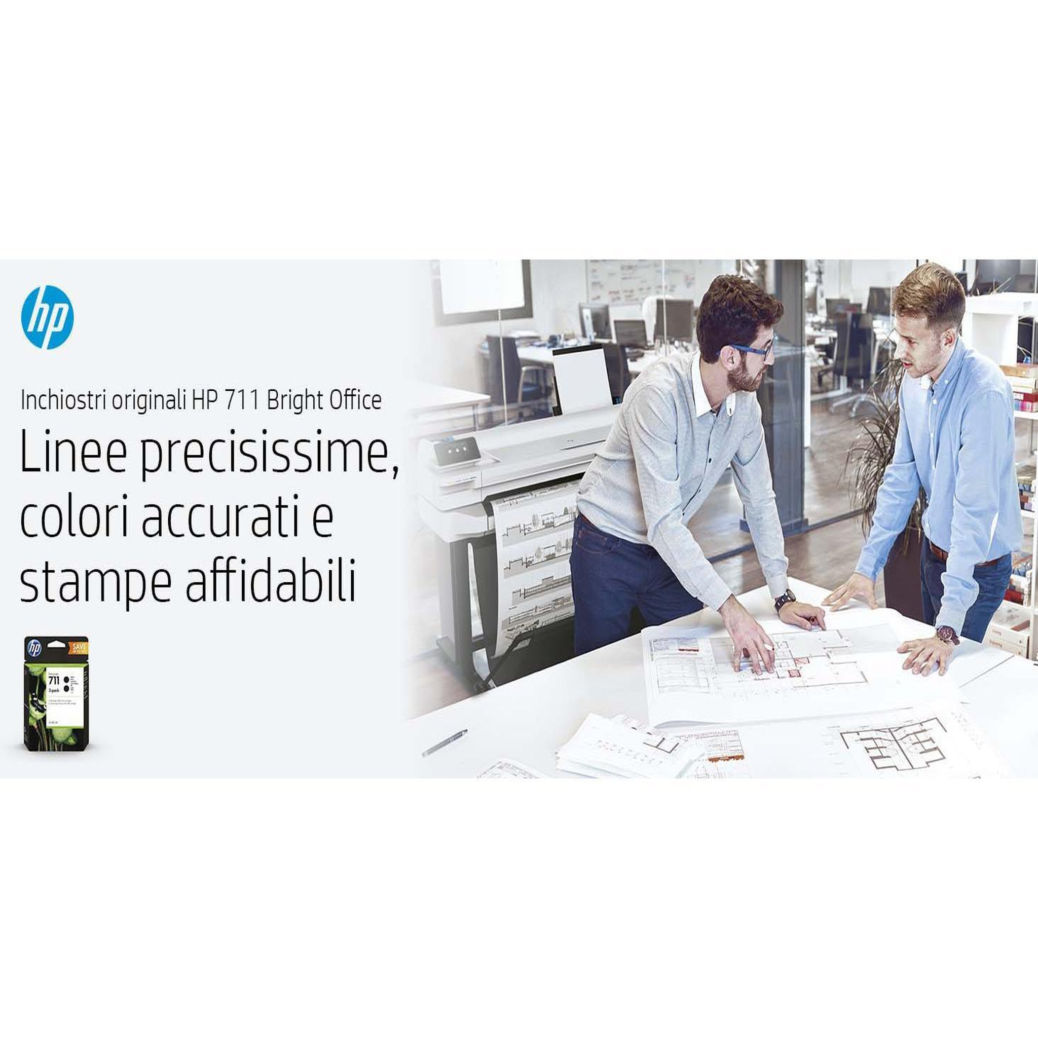 Voir la diapositive 3 : HP HP Ink No 711 HP711 HP 711 Yellow Gelb (CZ132A)