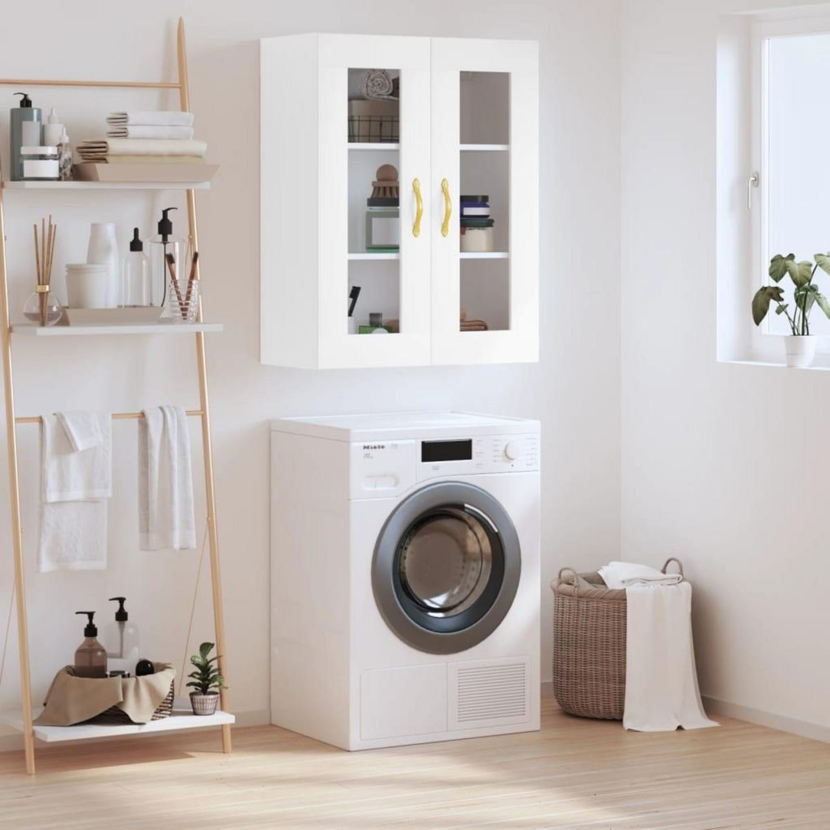 VIDAXL Armoire murale blanc 69,5x34x90 cm