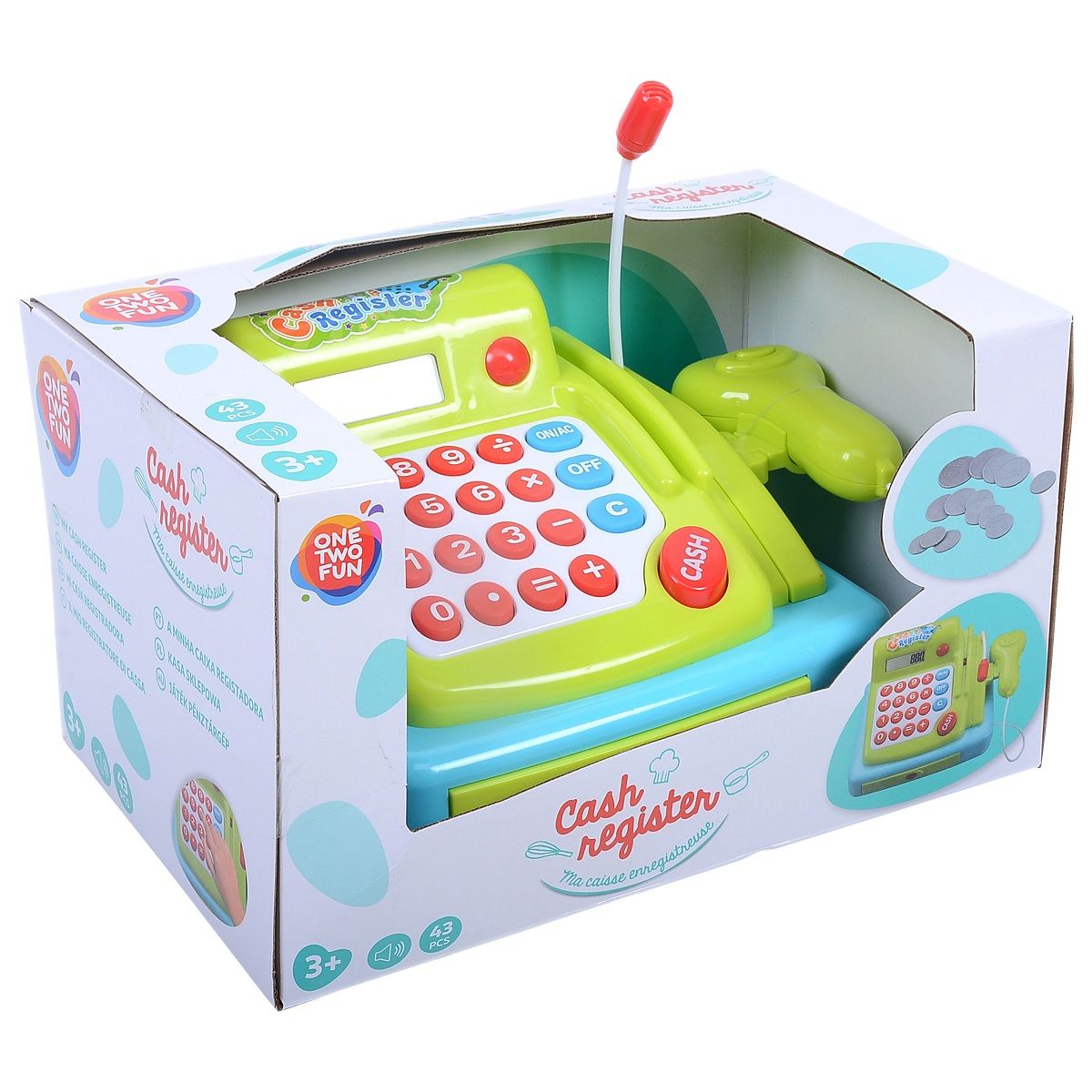One Two Fun Caisse enregistreuse - Jouet d'imitation