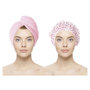 Voir la diapositive 5 : Paris Prix Kit Serviette & Charlotte  Cheveux  60cm Rose