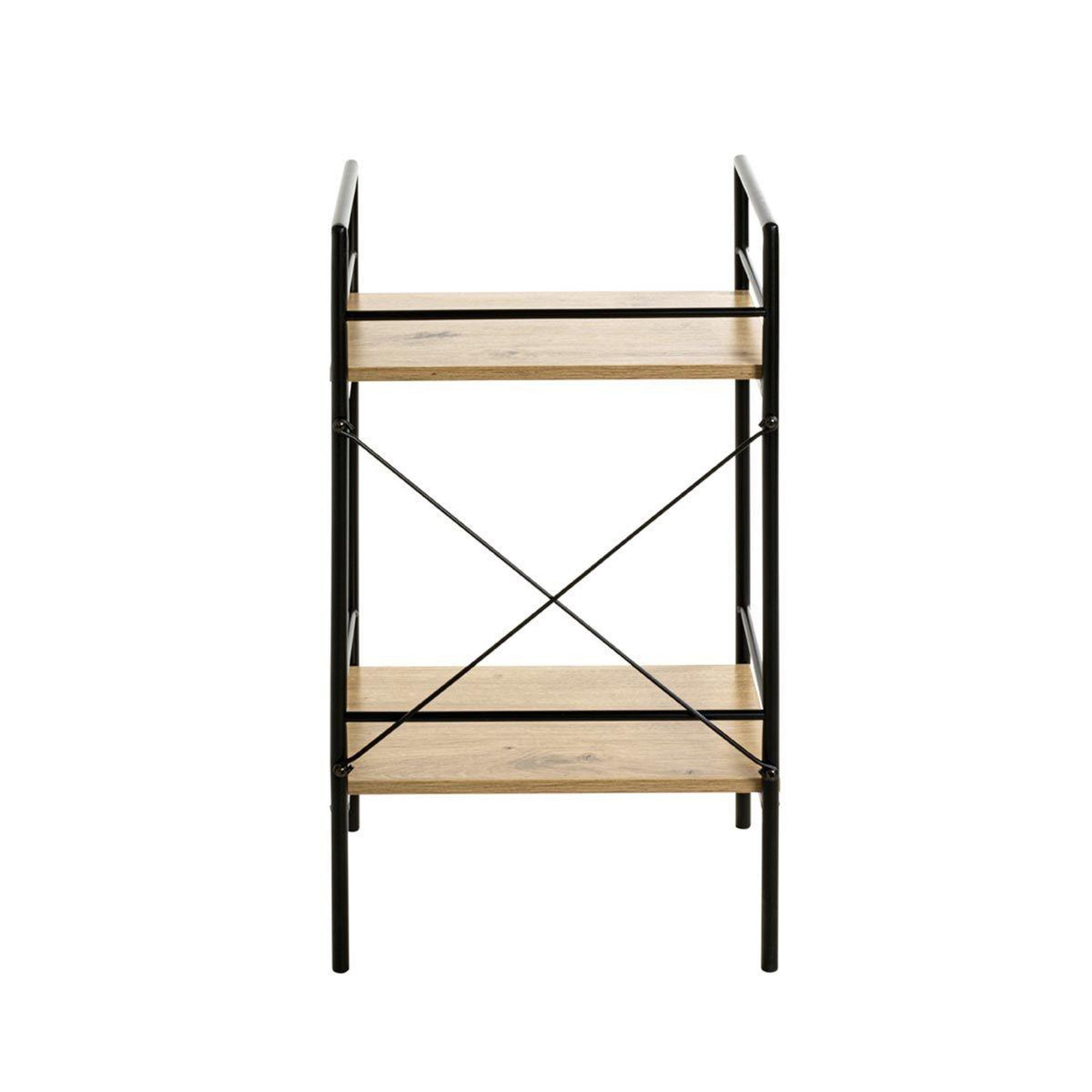 Voir la diapositive 3 : Paris Prix Table d'Appoint 2 Niveaux  Fidelo  62cm Chêne