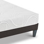 Voir la diapositive 6 : OLYMPE LITERIE OLYMPE LITERIE | Ensemble EUPRAXIE | Matelas Mémoire de forme + Sommier Bois