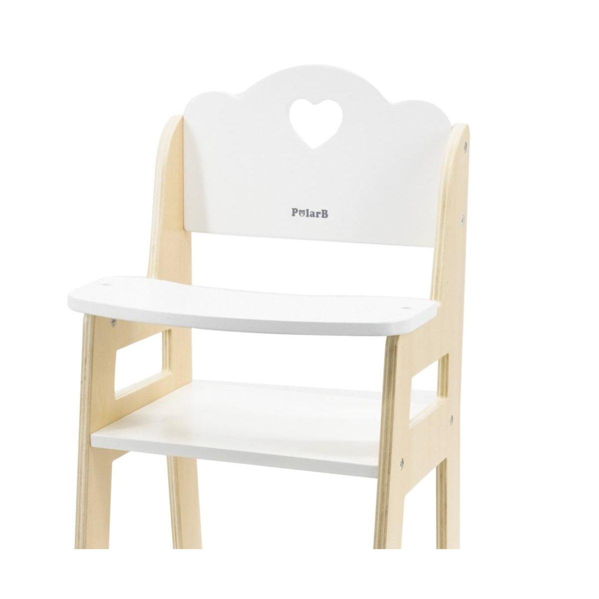 Voir la diapositive 4 : VIGA Chaise haute de poupée  44237 polarb - bois
