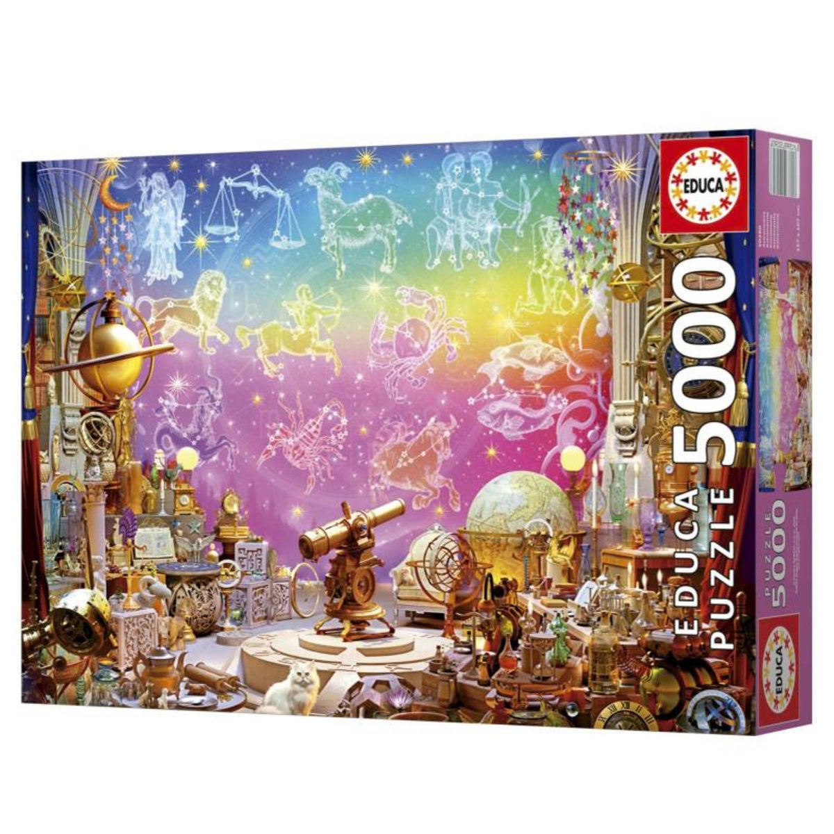 EDUCA Puzzle 5000 pièces Astrologie – Puzzle adulte panorama – Science et espace – Educa