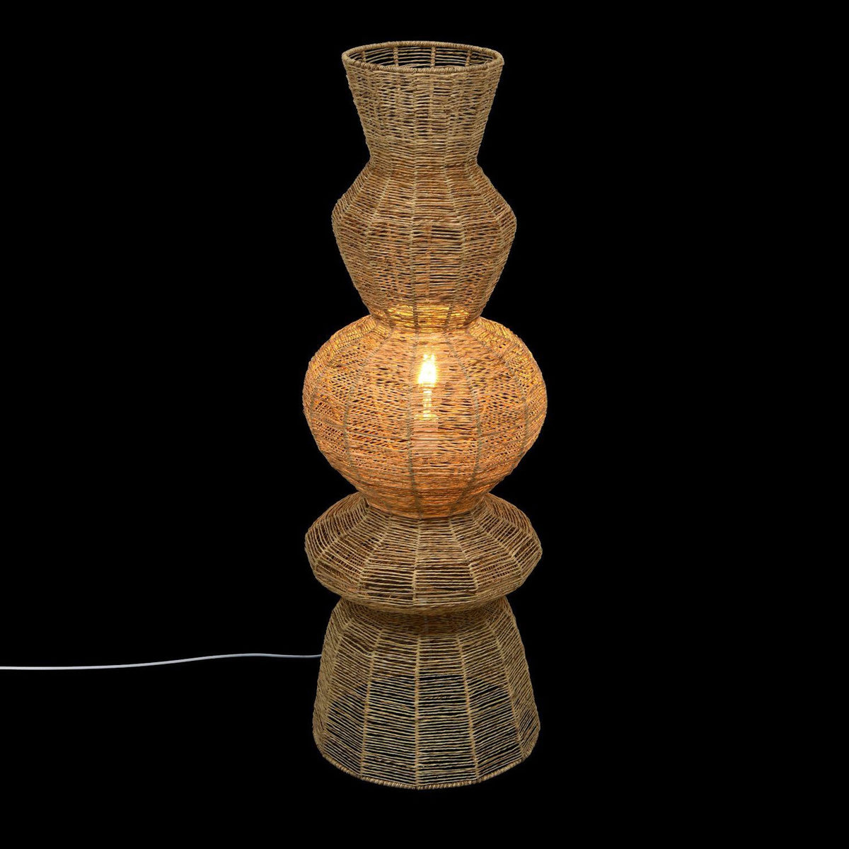 ATMOSPHERA Lampadaire en jute TITUS - Beige