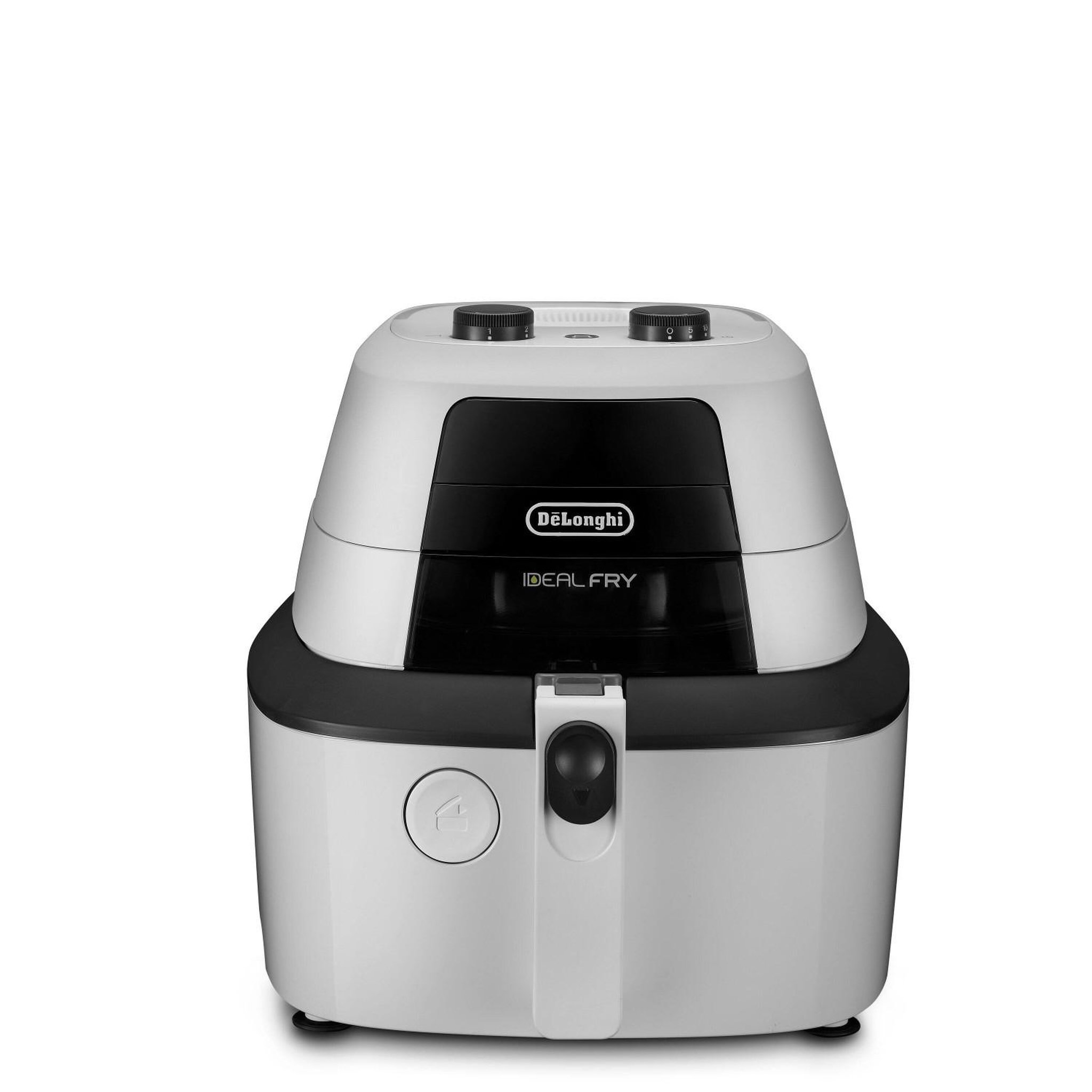 Voir la diapositive 2 : DELONGHI Friteuse Electrique sans huile Delonghi FH2133/1 - Capacité : 1,25kg - 1400W - Cuve anti-adhérente
