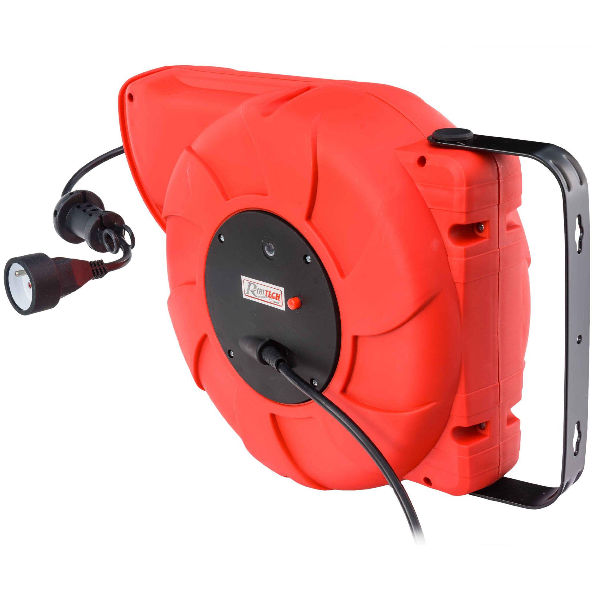 Voir la diapositive 2 : Ribitech Enrouleur électrique automatique 22 mètres Ribitech