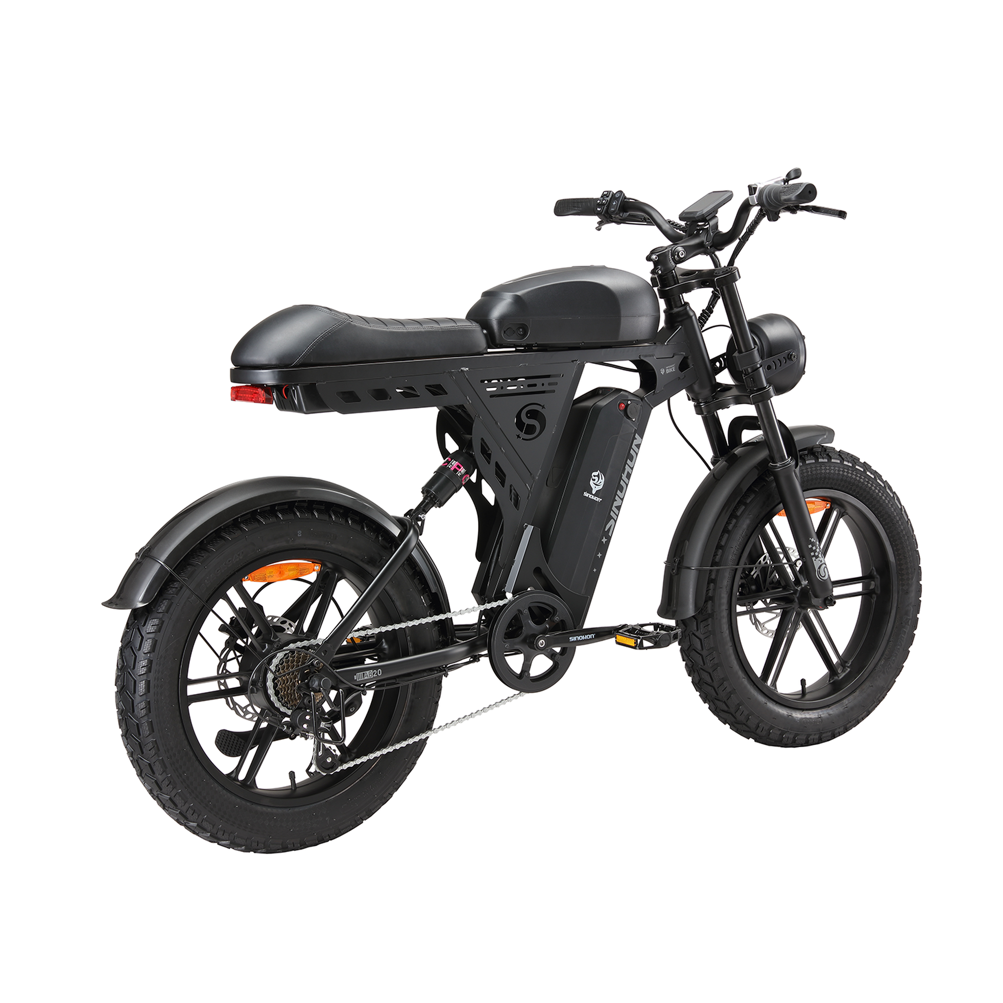 Voir la diapositive 5 : SINOHON Sinohon ab20 vélo électrique double batterie, fat bike 20 po longue autonomie 1728wh