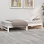 Voir la diapositive 4 : VIDAXL Lit coulissant sans matelas blanc 2x(90x190) cm