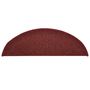 Voir la diapositive 4 : VIDAXL Tapis d'escalier 30 pcs rouge 56x17x3 cm