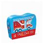 Voir la diapositive 1 : CROCODILE CREEK Puzzle 12pcs mini fire truck