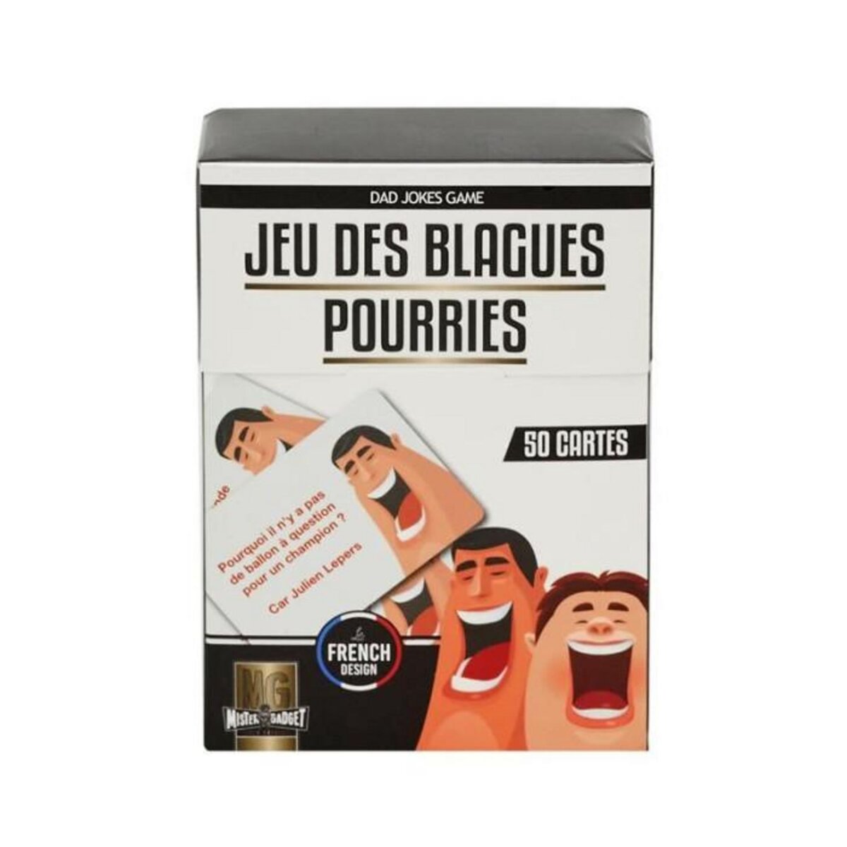 Paris Prix Jeu des Blagues Pourries  50 Cartes  9cm Rouge