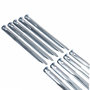Voir la diapositive 2 : WERKAPRO Piquet cornière 24 cm  10 pcs  WERKA PRO