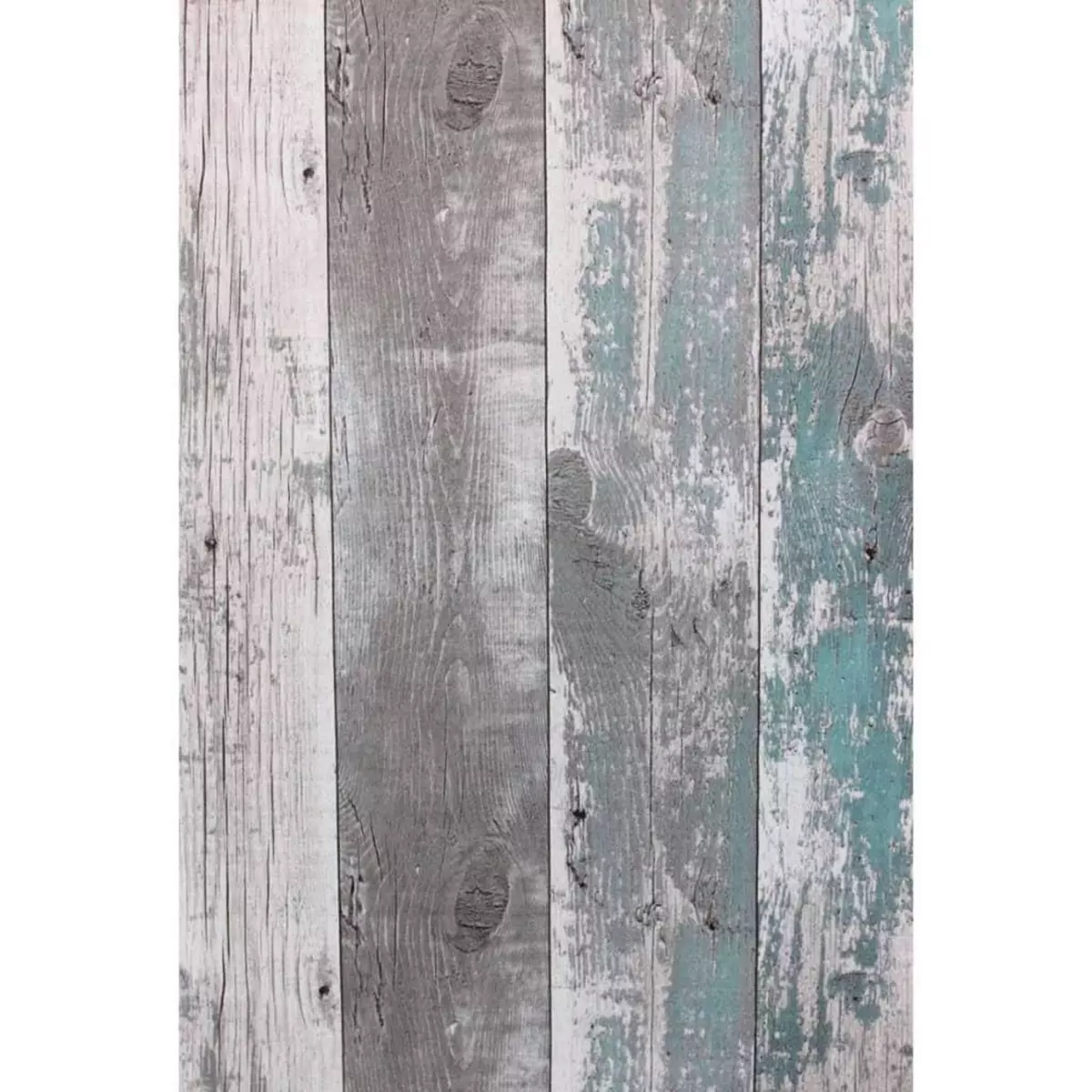 Noordwand Noordwand Papier peint Topchic Wooden Planks Gris fonce et bleu
