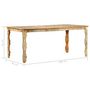 Voir la diapositive 4 : VIDAXL Table de salle a manger 180x90x76cm Bois de recuperation solide