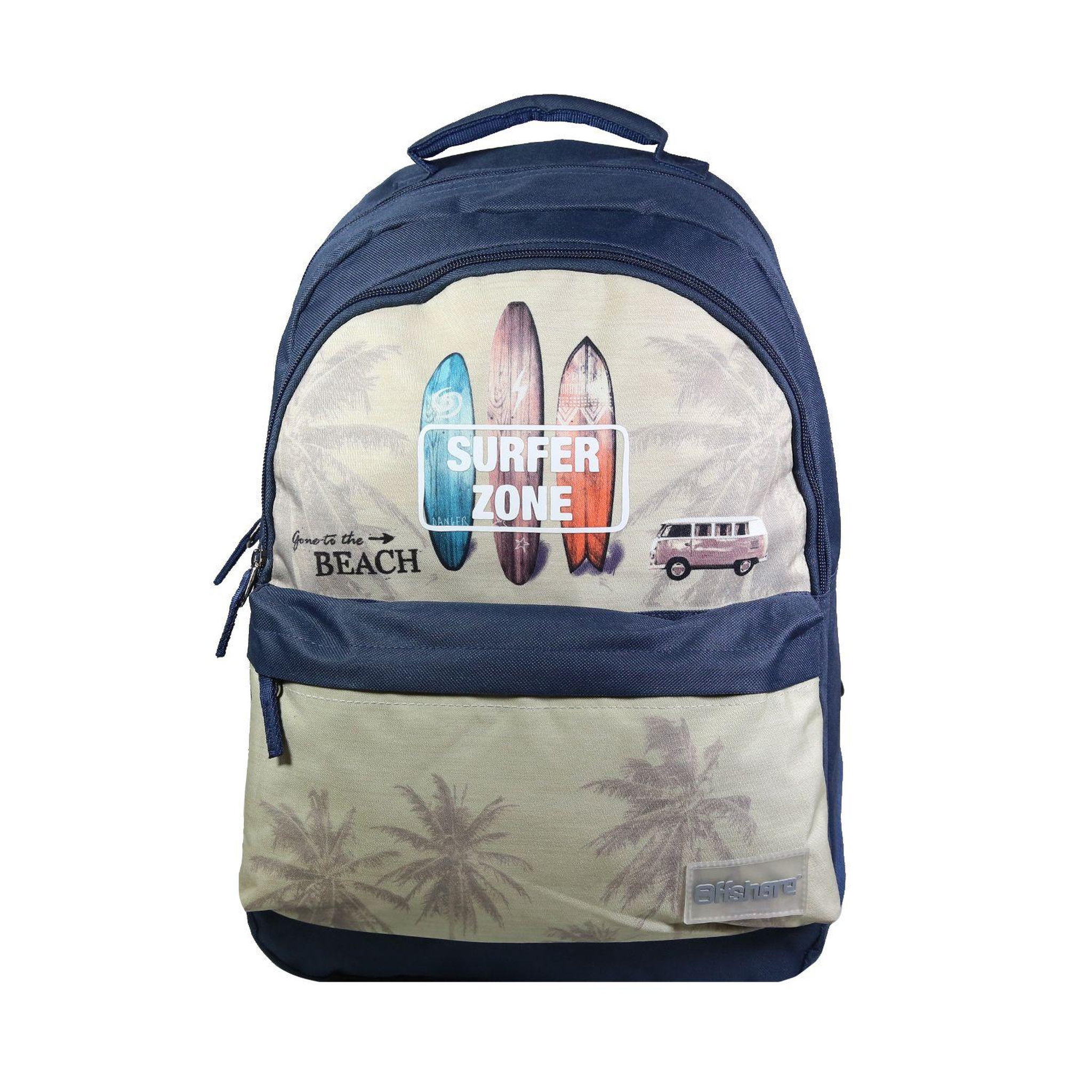 Bagtrotter BAGTROTTER Sac à dos 2 compartiments Offshore Beige Van & Surf