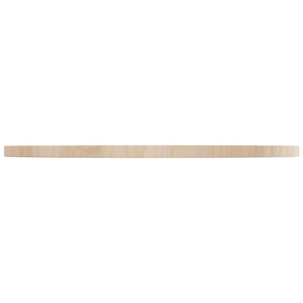 VIDAXL Dessus de table Ø70x2,5 cm Bois de pin massif