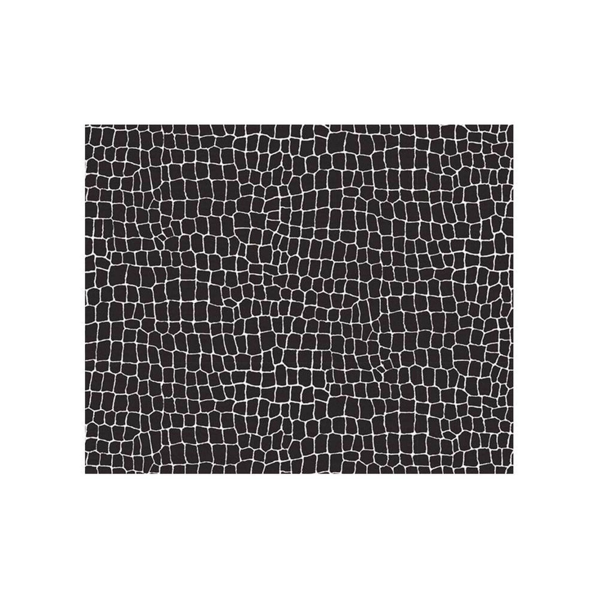 SUD TRADING Adhésif décoratif Aspect cuir noir - 150 x 45cm