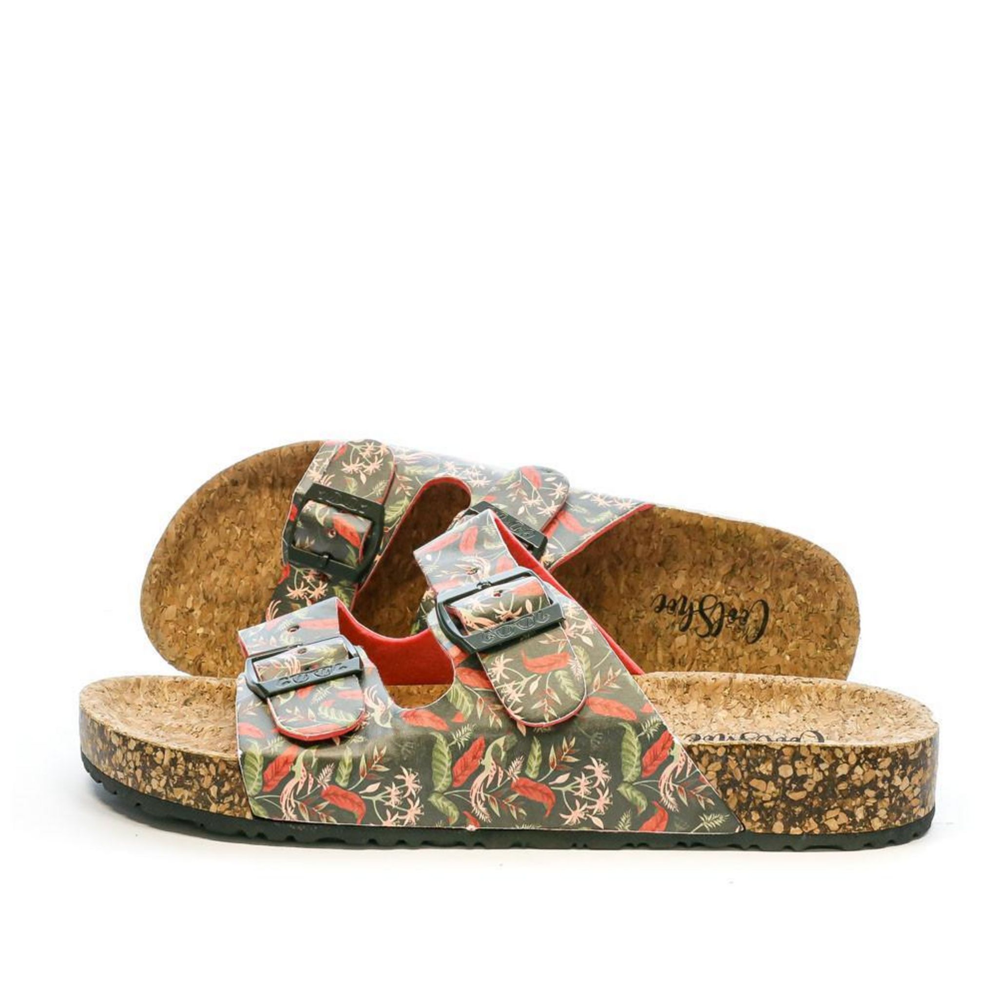 Claquettes En Cuir Ippon Vintage - Taille 40, Couleur Camel (marron) - Modèle Cab Dream, Neuves Avec Emballage