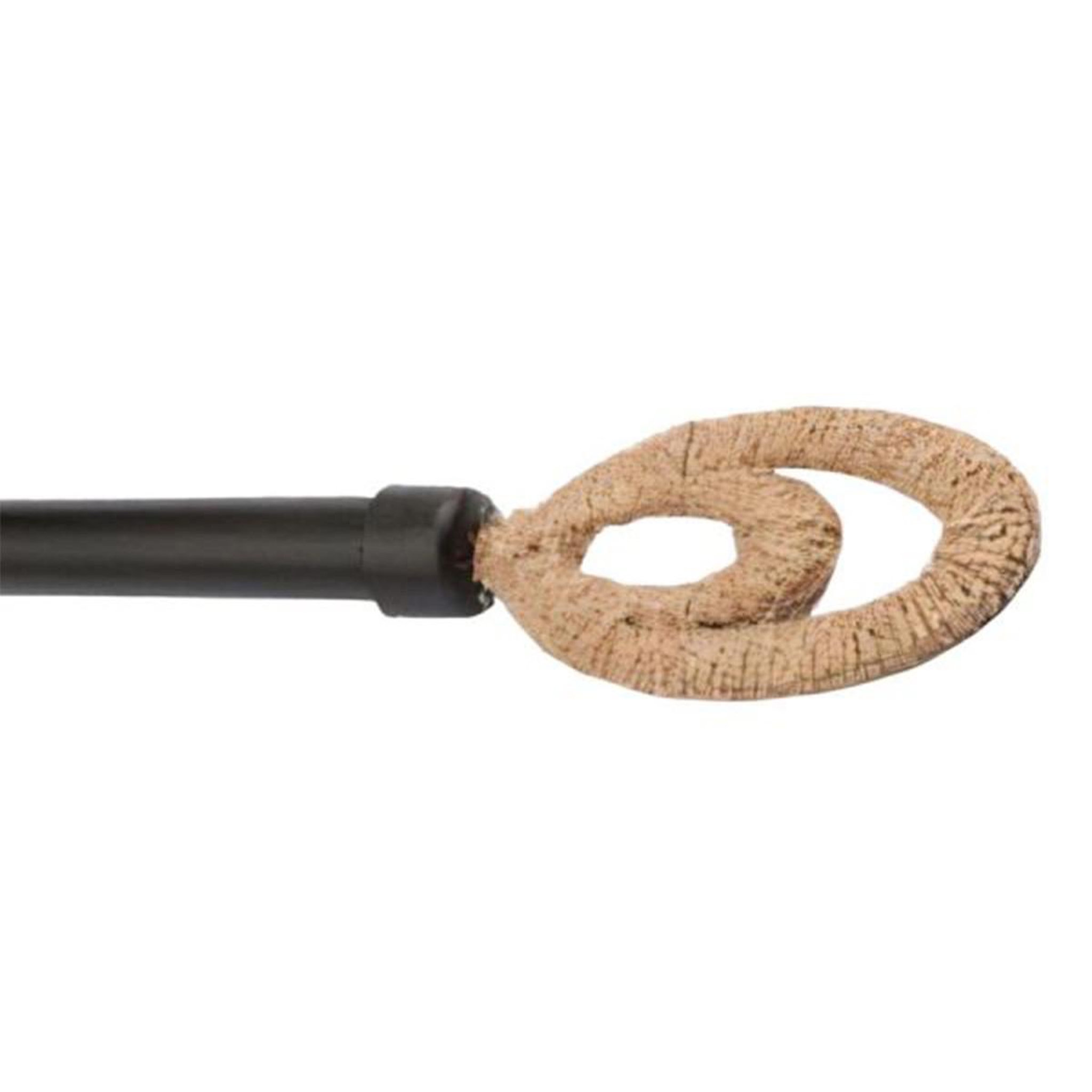 Voir la diapositive 1 : ATMOSPHERA Tringle extensible  elli  120x210cm noir & naturel