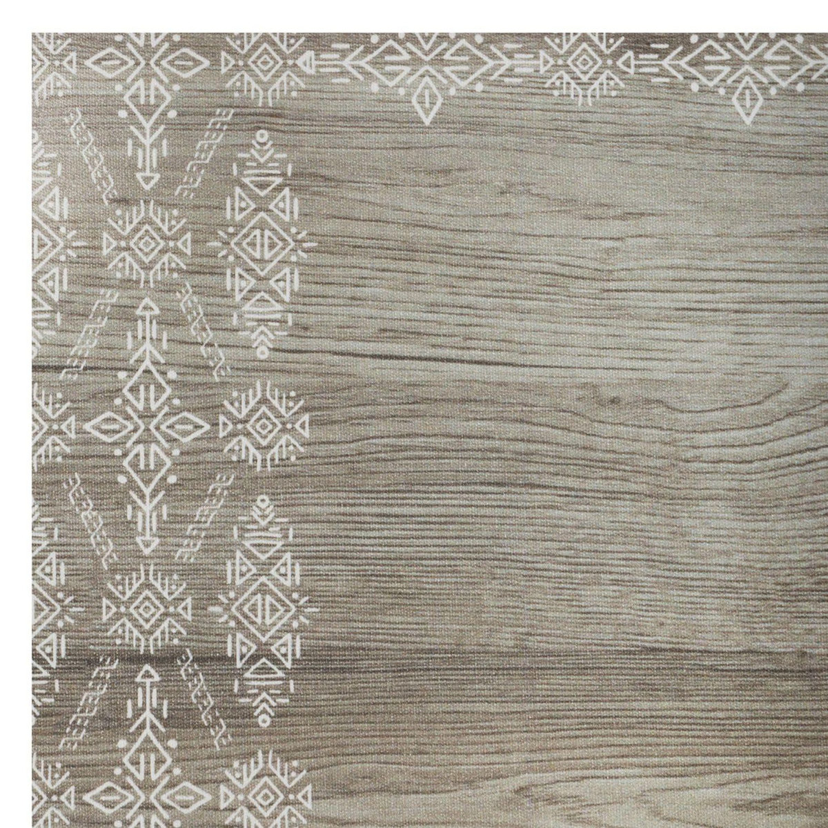 TOILINUX Lot de 2 Sets de table vinyl effet bois - 45 x 30 cm