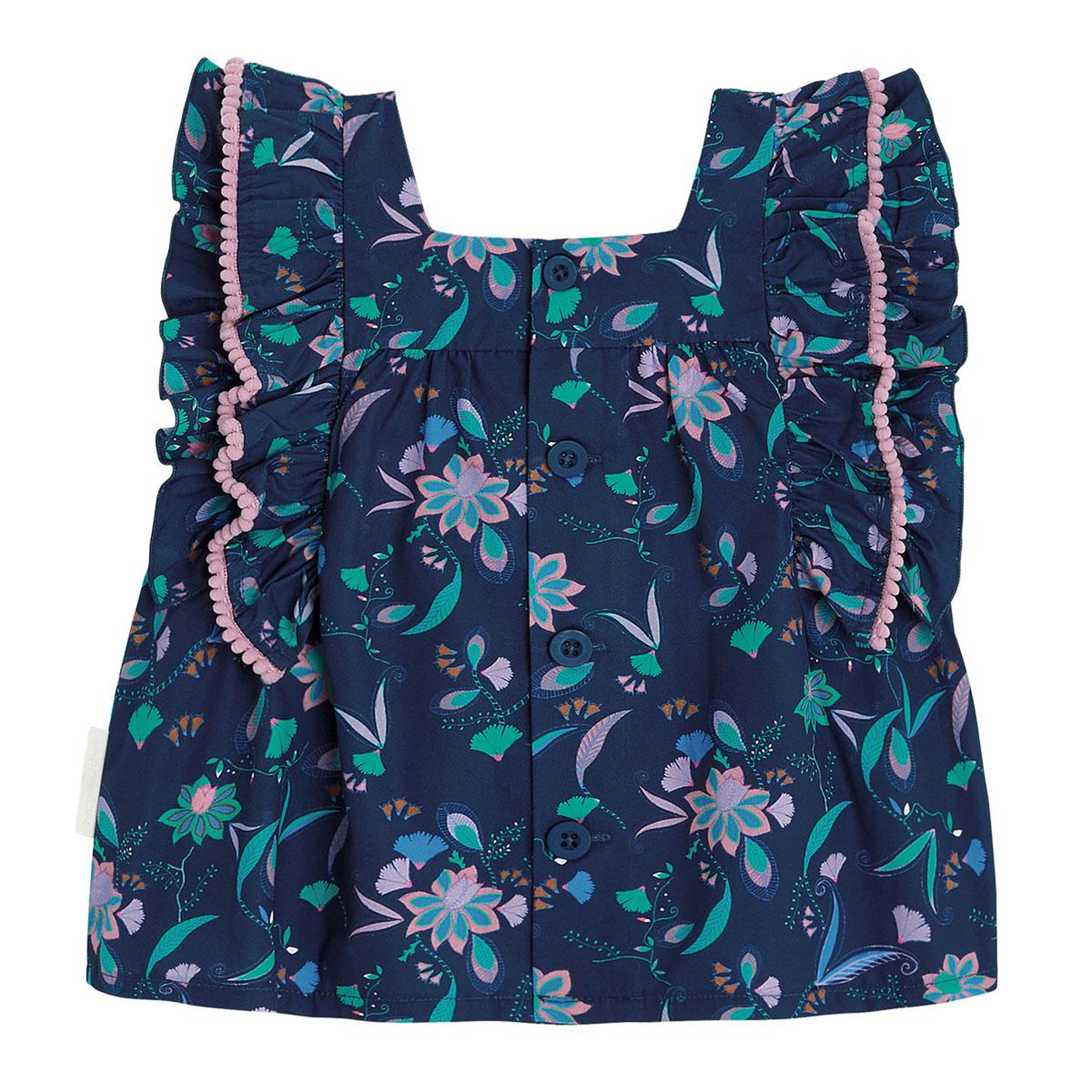 Voir la diapositive 2 : Petit Béguin Blouse fille Mumbai