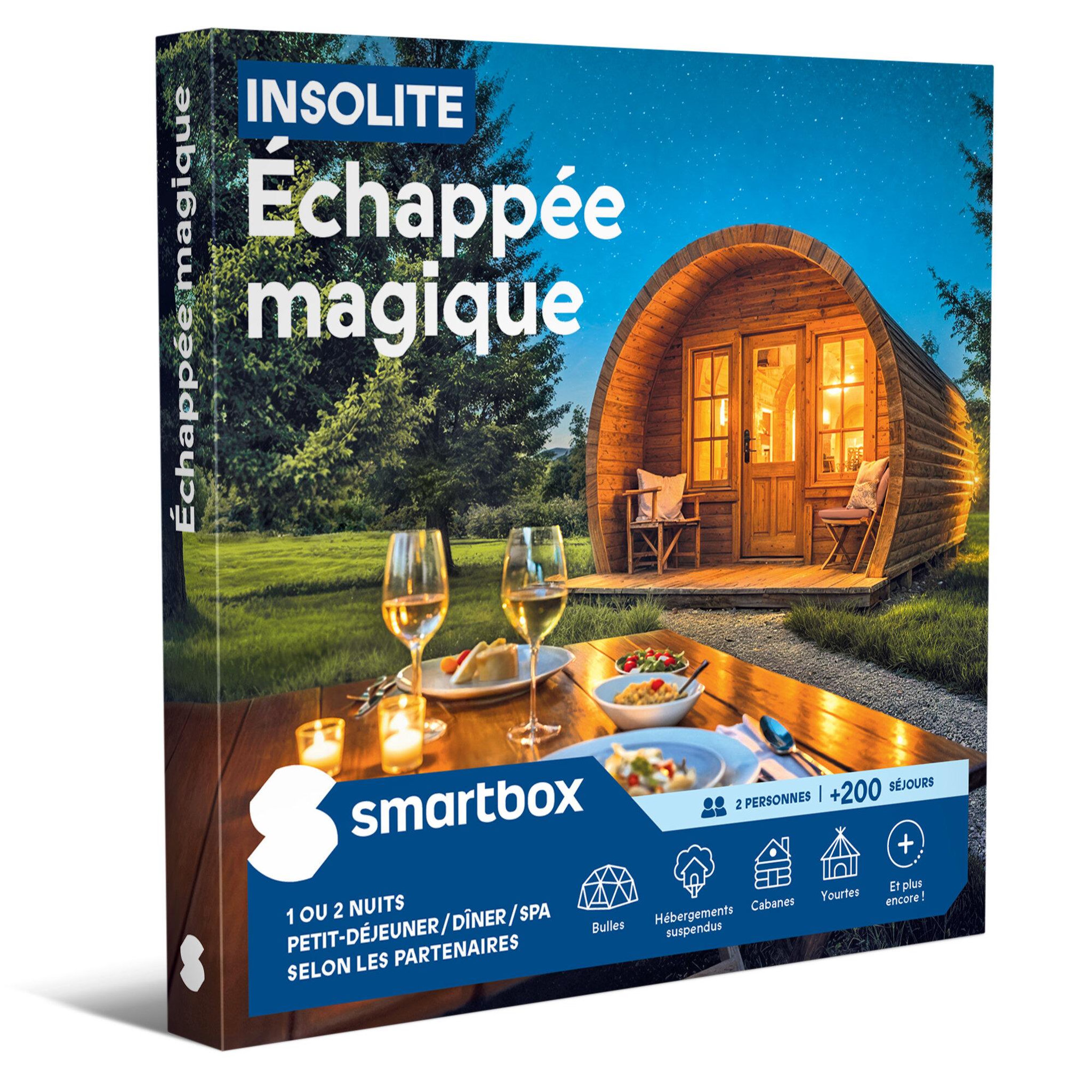 Smartbox Insolite - échappée magique - coffret cadeau séjour