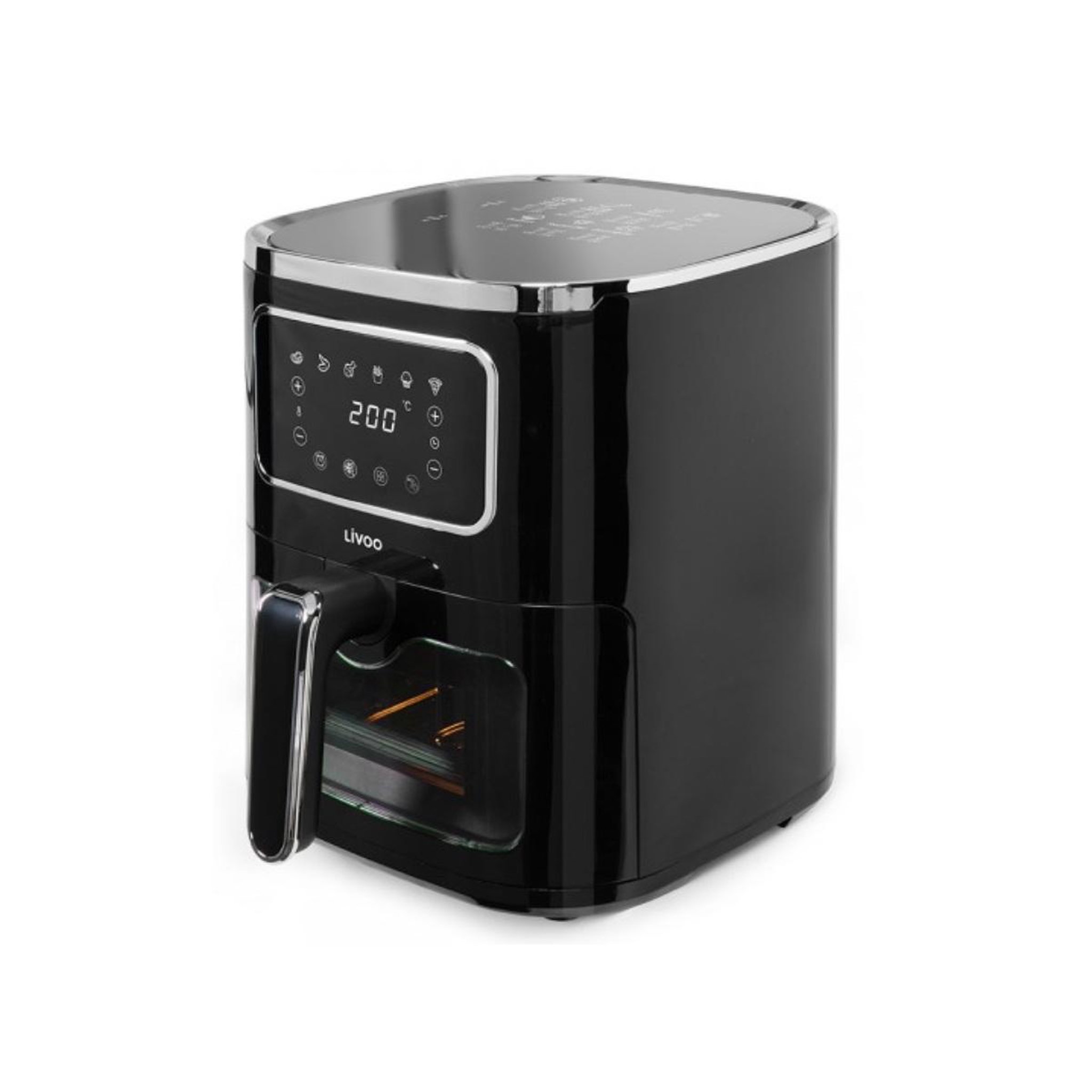 Voir la diapositive 2 : LIVOO Friteuse sans huile 5l 1450w noir - doc341