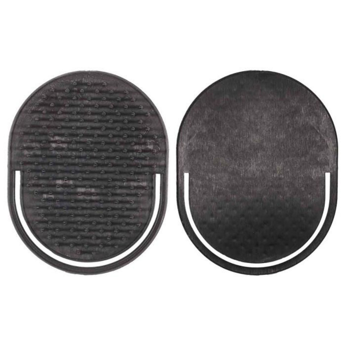 Paris Prix Lot de 2 Brosses à Cheveux  Homme  10cm Noir